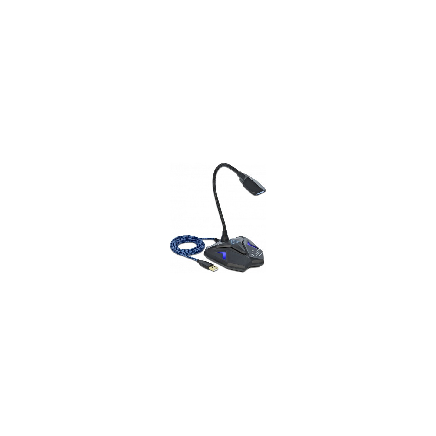 Desktop USB Gaming Mikrofon mit Schwanenhals und Mute Button — Buy in Cyprus with Fast Delivery