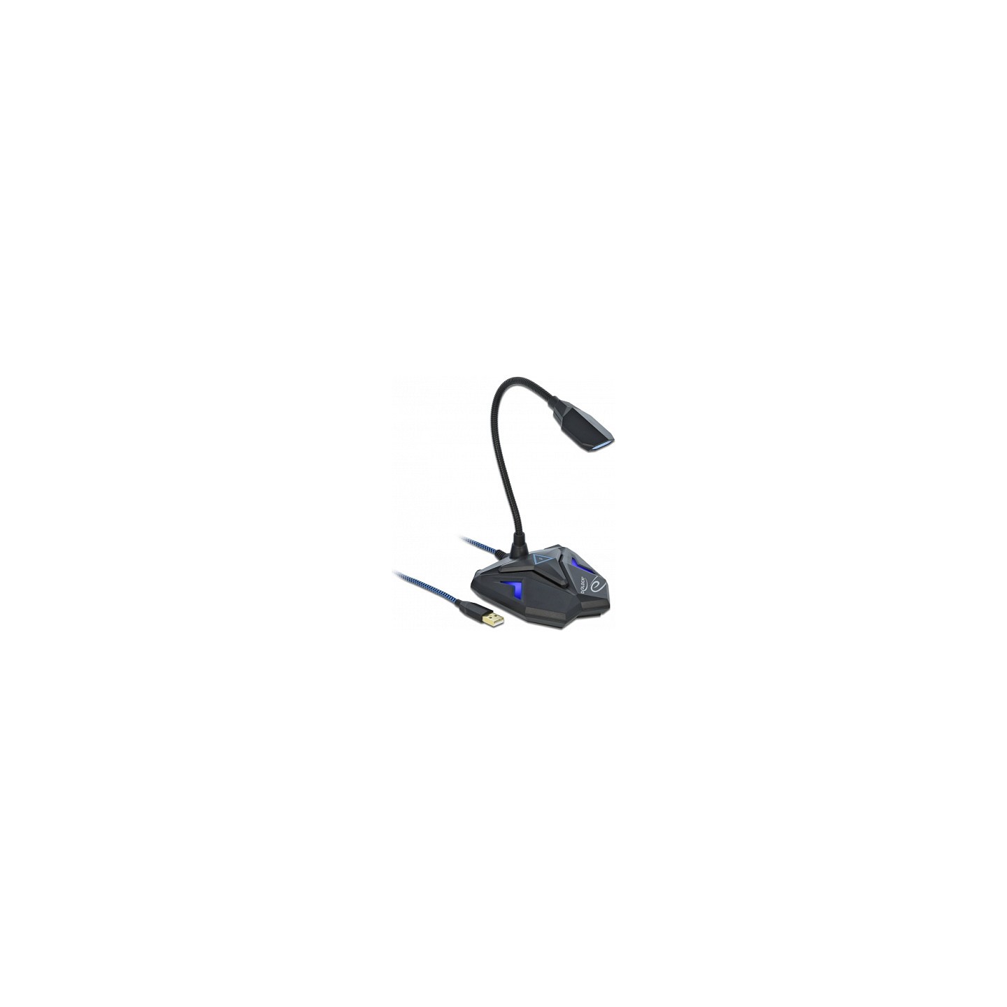Desktop USB Gaming Mikrofon mit Schwanenhals und Mute Button — Buy in Cyprus with Fast Delivery