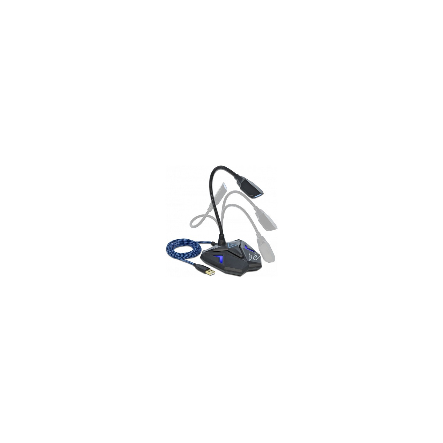Desktop USB Gaming Mikrofon mit Schwanenhals und Mute Button — Buy in Cyprus with Fast Delivery