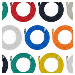 EFB RJ45 Patchkabel Cat.6A S FTP LSZH Cat.7 Rohkabel weiß — Buy in Cyprus with Fast Delivery