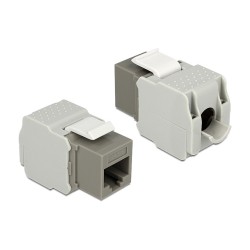 Keystone Modul RJ45 Buchse to LSA Cat.6 UTP grau — Buy in Cyprus with Fast Delivery