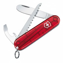 V-0.23 73.T Kinder Taschenmesser My First Victorinox. rot transparent — Buy in Cyprus with Fast Delivery