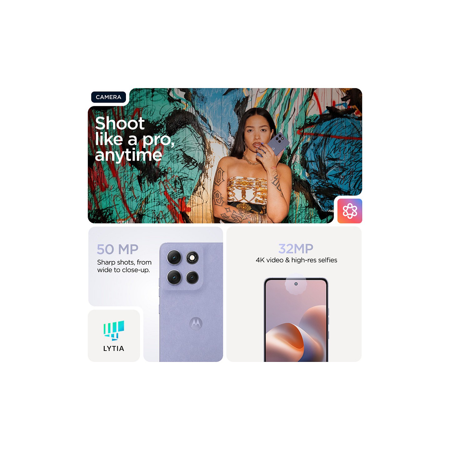 Motorola Moto G86 5G 8RAM 256GB cosmic sky — Buy in Cyprus with Fast Delivery