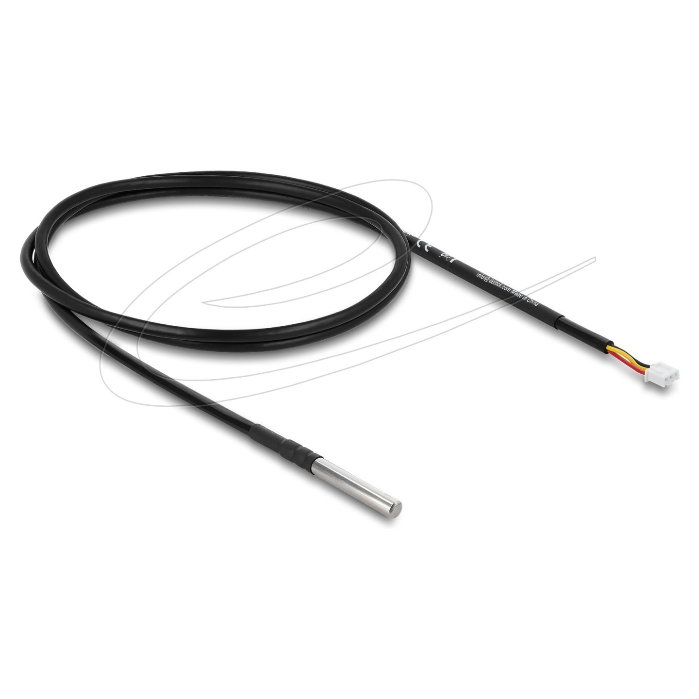 Delock Temperaturfühler-Kabel mit 3 Pin Pfostenbuchse DS18B20 1 m — Buy in Cyprus with Fast Delivery