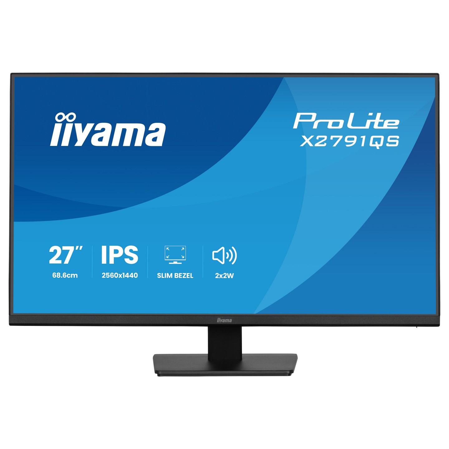 IIYAMA 68.6cm (27') X2791QS-B1 16:9 HDMI+DP IPS — Buy in Cyprus with Fast Delivery
