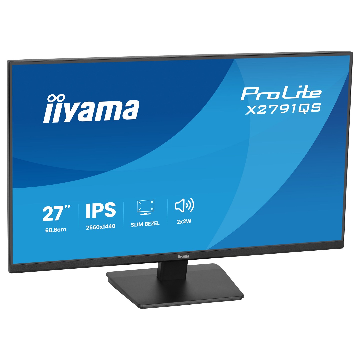 IIYAMA 68.6cm (27') X2791QS-B1 16:9 HDMI+DP IPS — Buy in Cyprus with Fast Delivery