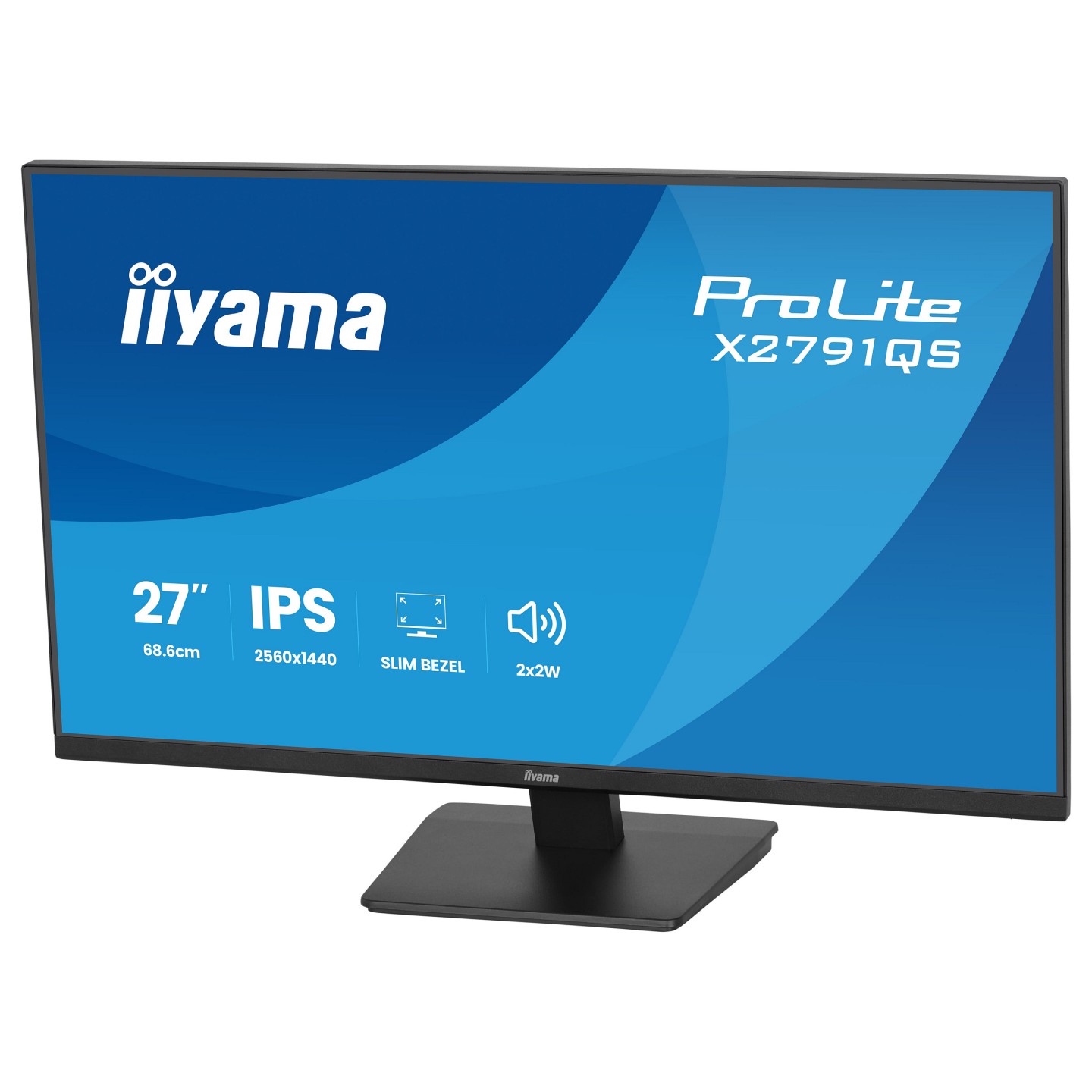 IIYAMA 68.6cm (27') X2791QS-B1 16:9 HDMI+DP IPS — Buy in Cyprus with Fast Delivery