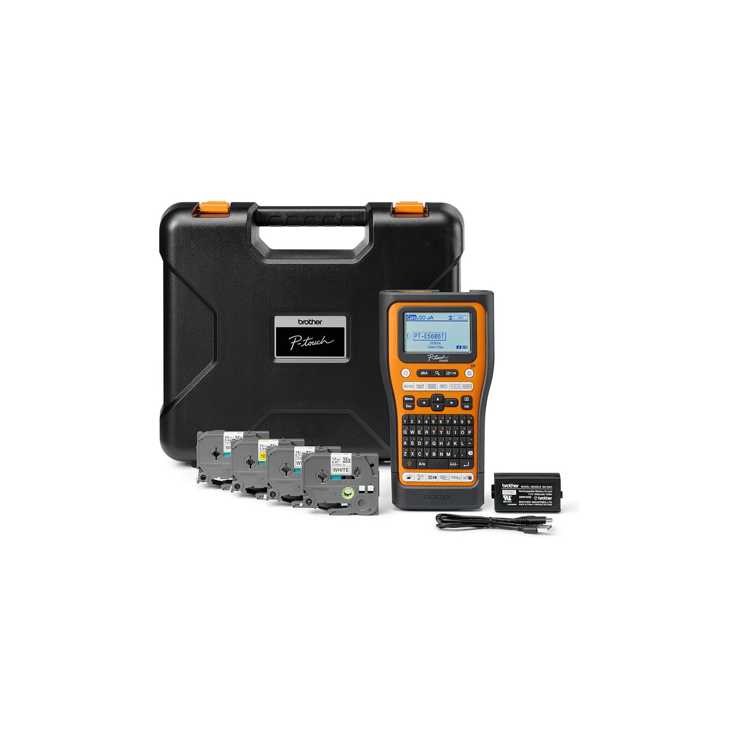 Brother P-Touch PT-E560BTSP - Beschriftungsgerät - s w - Thermotransfer - Rolle (2.4 cm) — Buy in Cyprus with Fast Delivery