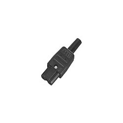 BACHMANN Kaltgertekupplung IEC320 C13 10A 250VAC schwarz Schraubanschluss — Buy in Cyprus with Fast Delivery