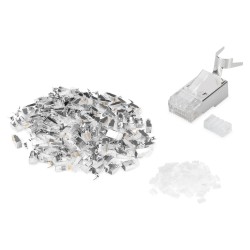 Modularstecker für Rundkabel. CAT 6A. geschirmt - 100 Stk. — Buy in Cyprus with Fast Delivery