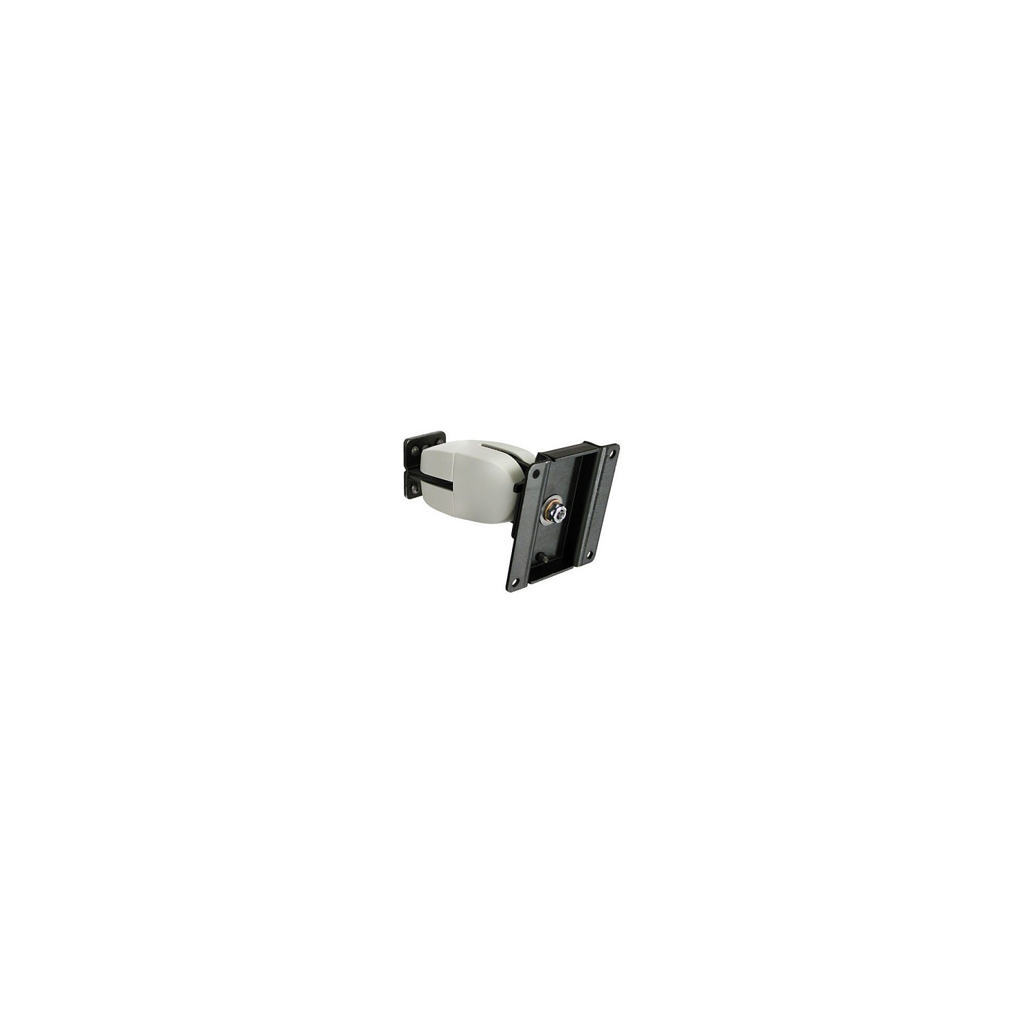 ERGOTRON Wandhalterung Serie 100 grau + schwarz neig-schwenk drehbar bis 68.6cm 27Zoll max 11.3kg. VESA 75x75 100x100mm