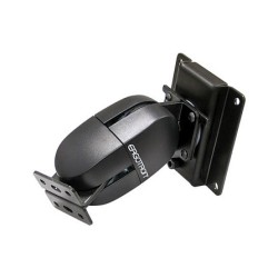 ERGOTRON Wandhalterung Serie 100 grau + schwarz neig-schwenk drehbar bis 68.6cm 27Zoll max 11.3kg. VESA 75x75 100x100mm