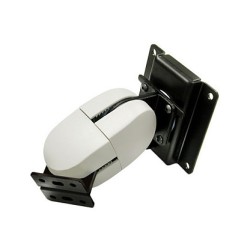 ERGOTRON Wandhalterung Serie 100 grau + schwarz neig-schwenk drehbar bis 68.6cm 27Zoll max 11.3kg. VESA 75x75 100x100mm