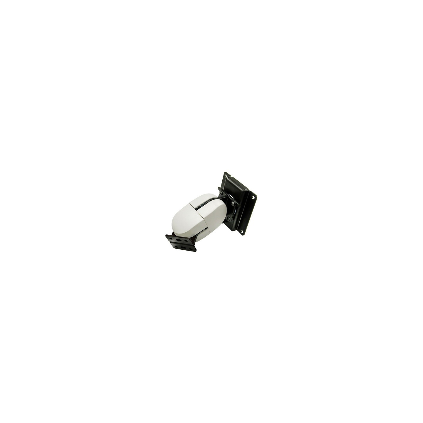 ERGOTRON Wandhalterung Serie 100 grau + schwarz neig-schwenk drehbar bis 68.6cm 27Zoll max 11.3kg. VESA 75x75 100x100mm