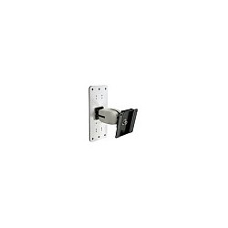 ERGOTRON Wandhalterung Serie 100 grau + schwarz neig-schwenk drehbar bis 68.6cm 27Zoll max 11.3kg. VESA 75x75 100x100mm