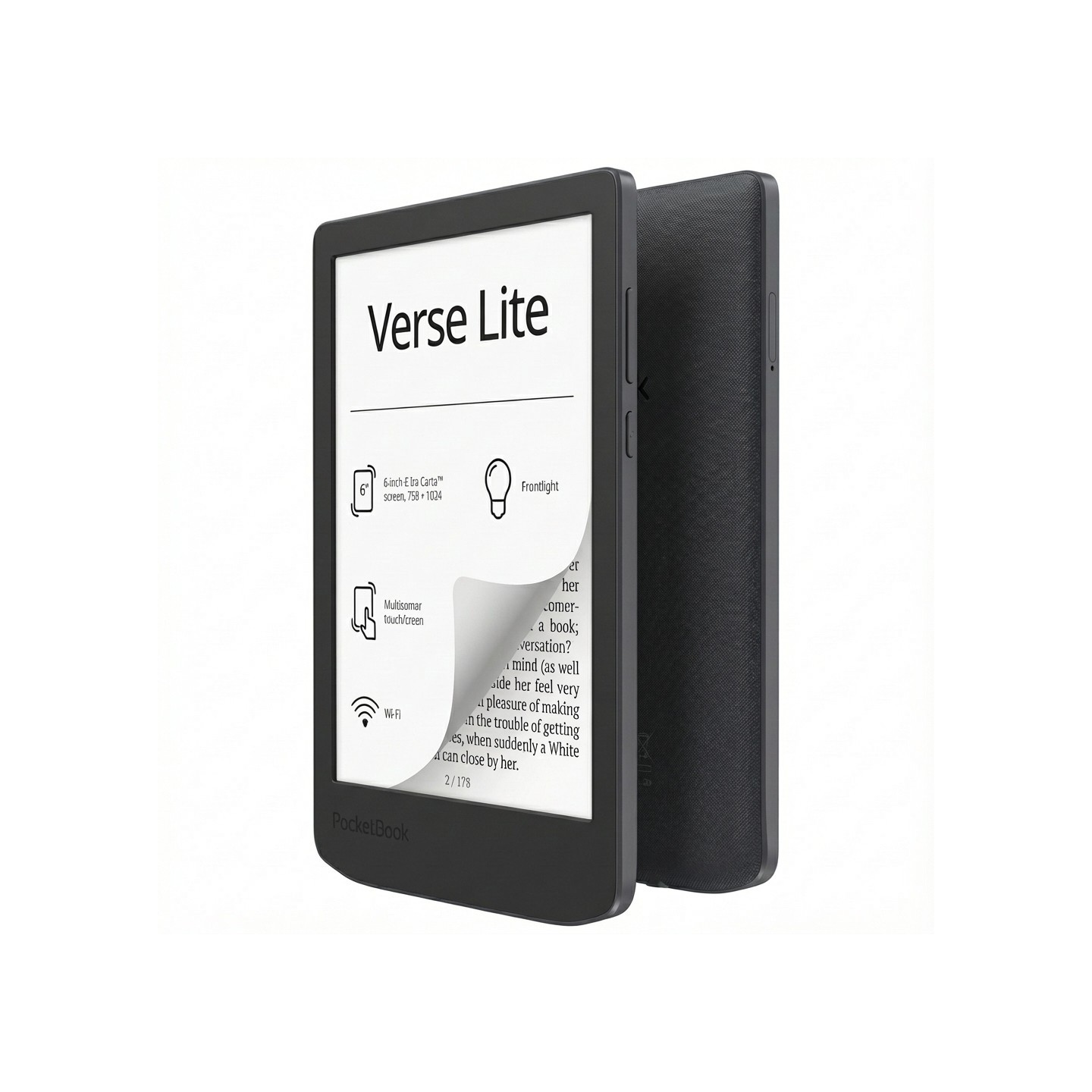 PocketBook Verse Lite - Midnight Grey DACH-Version — Buy in Cyprus with Fast Delivery