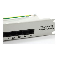 Equip Patchpanel 25x RJ45 Cat3 19' UTP 1HE ISDN hellgrau — Buy in Cyprus with Fast Delivery