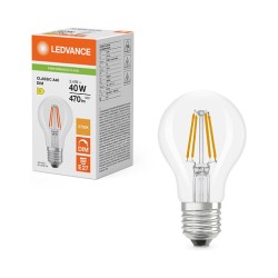 Osram LED Classic A 40 Filament DIM P 3.4W 827 Clear E27 Dimmbare LED - Lampen. kl — Buy in Cyprus with Fast Delivery