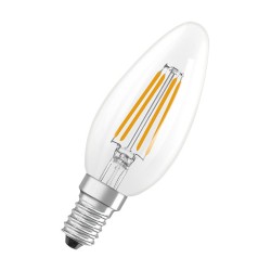 Osram LED Classic B 40 Filament DIM P 3.4W 827 Clear E14 Dimmbare LED-Lampen. klas — Buy in Cyprus with Fast Delivery