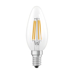 Osram LED Classic B 40 Filament DIM P 3.4W 827 Clear E14 Dimmbare LED-Lampen. klas — Buy in Cyprus with Fast Delivery