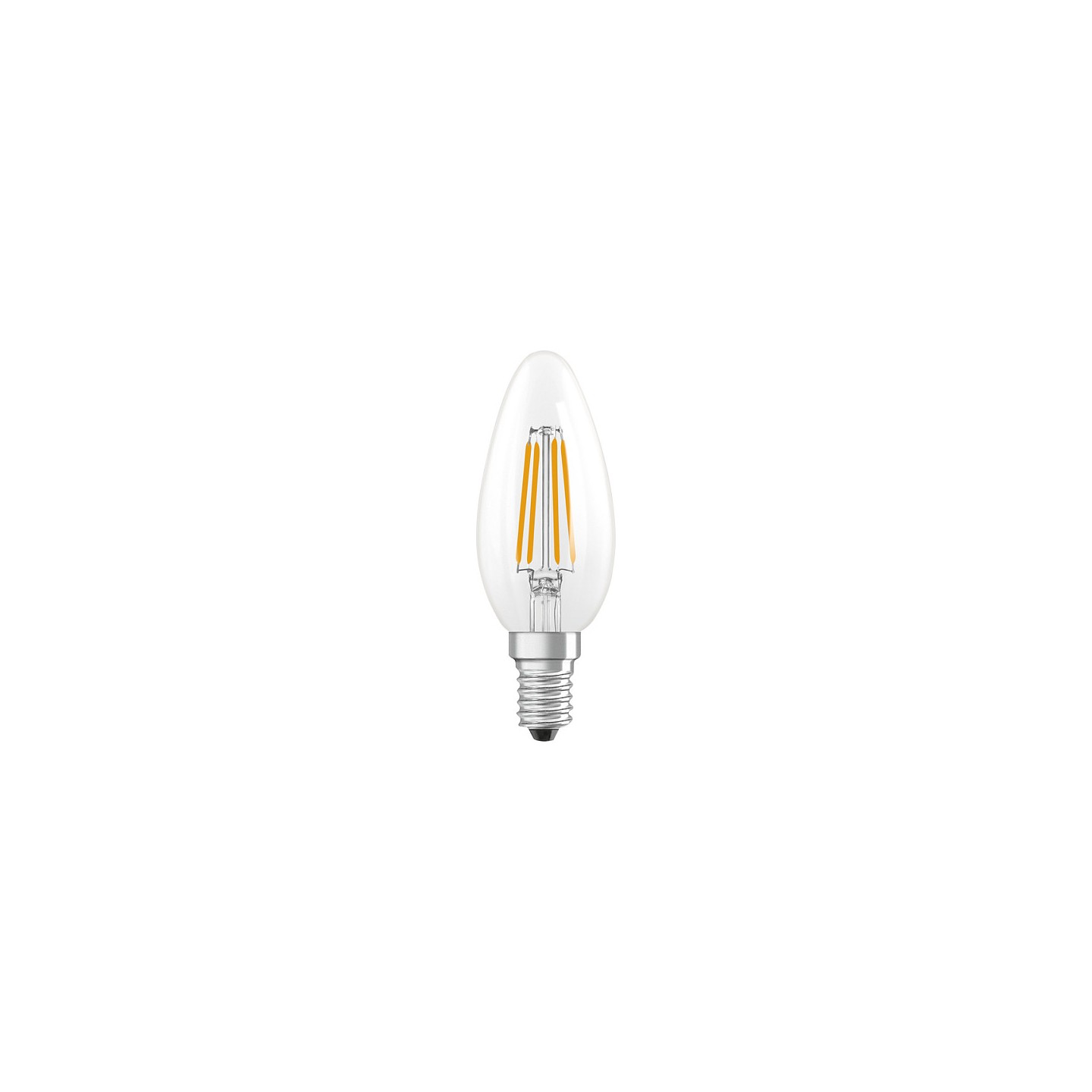 Osram LED Classic B 40 Filament DIM P 3.4W 827 Clear E14 Dimmbare LED-Lampen. klas — Buy in Cyprus with Fast Delivery