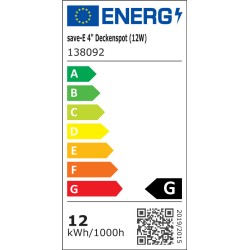 Ultron LED Deckenspot save-E 4'' 12 Watt 4000K. 650lm — Buy in Cyprus with Fast Delivery