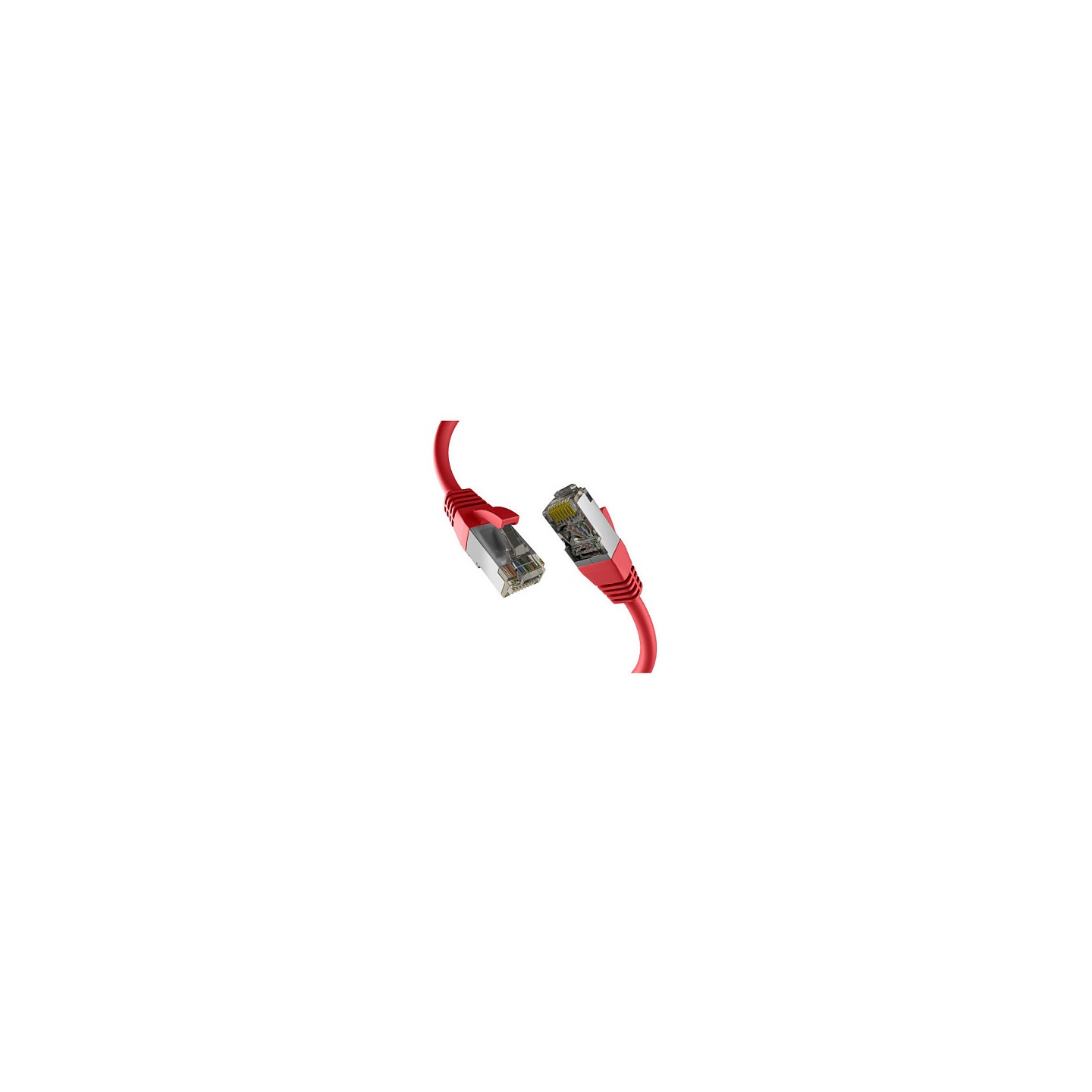EFB RJ45 Patchkabel S FTP PIMF Cat8.1 0.50m rot — Buy in Cyprus with Fast Delivery