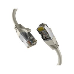 EFB RJ45 Patchkabel S FTP PIMF Cat8.1 10.00m grau — Buy in Cyprus with Fast Delivery