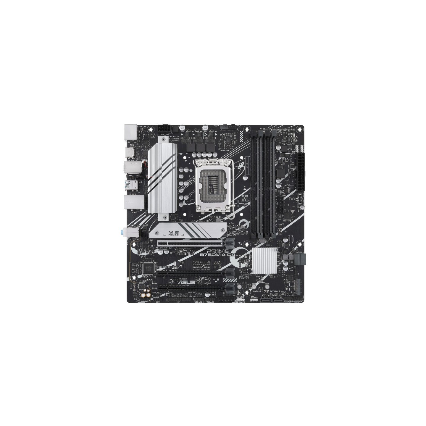 ASUS PRIME B760M-A D4-CSM LGA1700 mATX B760 DDR4 MB 128GB 2xM.2 2.5Gb (Boxed) — Buy in Cyprus with Fast Delivery