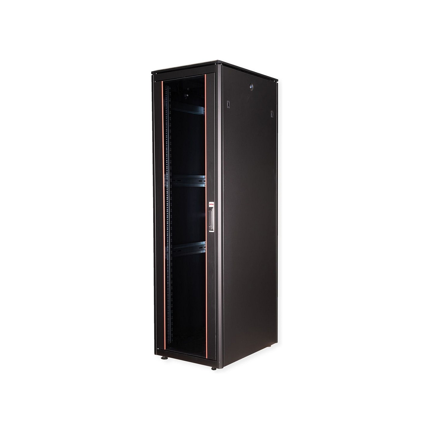 ROLINE 19-Zoll Netzwerkschrank Pro 42 HE. 600x800 BxT Glastr schwarz — Buy in Cyprus with Fast Delivery