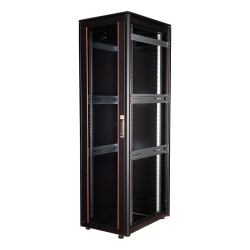 ROLINE 19-Zoll Netzwerkschrank Pro 42 HE. 600x800 BxT Glastr schwarz — Buy in Cyprus with Fast Delivery