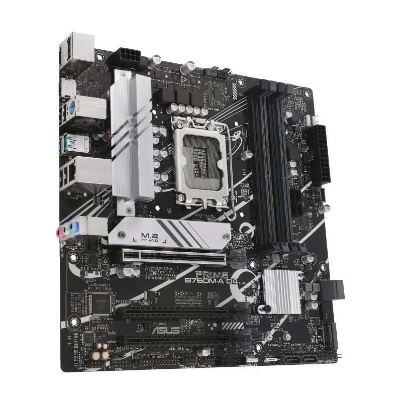 Buy ASUS PRIME B760M-A-CSM - LGA1700 micro-ATX B760 DDR4 Motherboard, 4xDIMM 128... in Cyprus, Nicosia, Limassol, Larnaka, Pafos