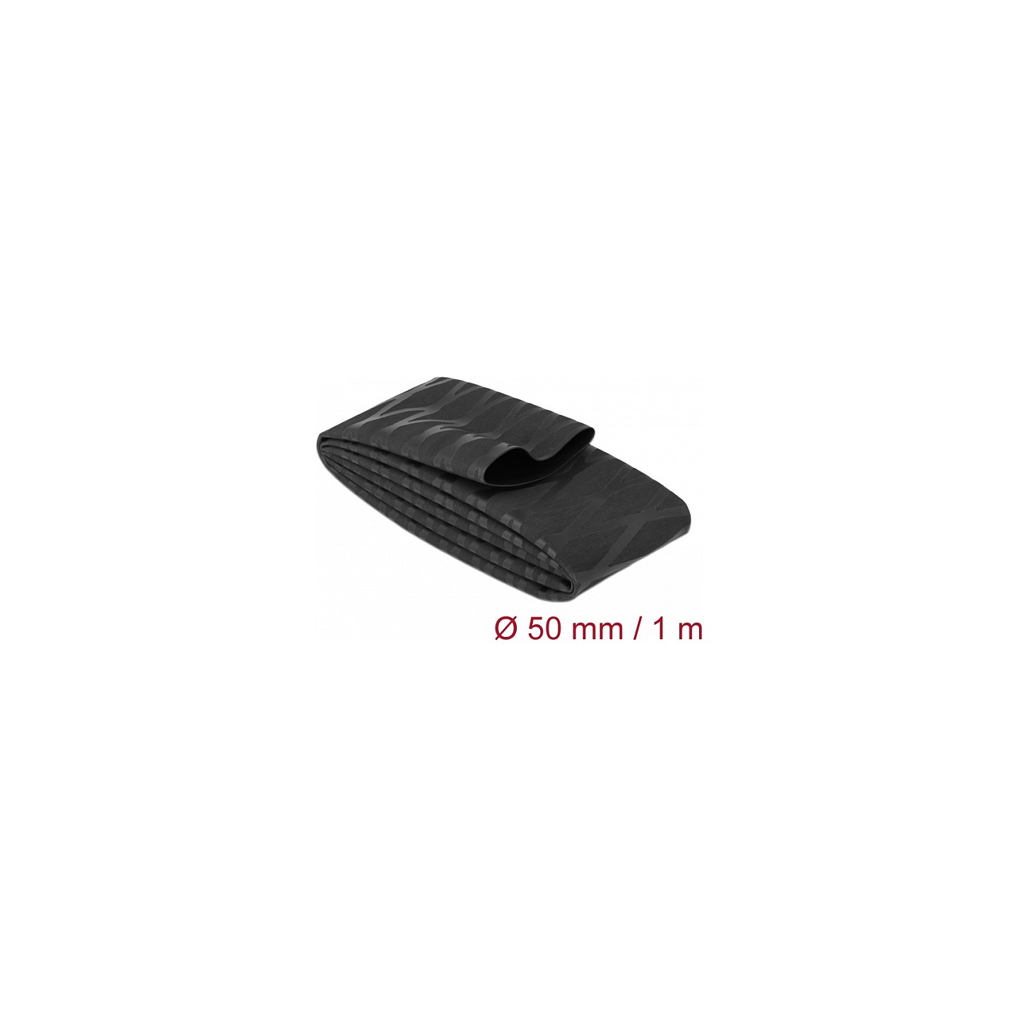 Schrumpfschlauch X-Muster rutschfest 1 m x 50 mm schwarz — Buy in Cyprus with Fast Delivery