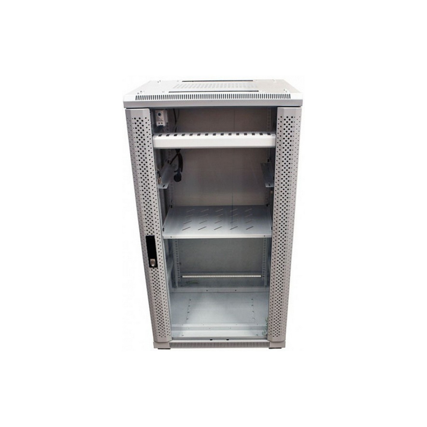 ALLNET Netzwerkschrank 19' 42HE B600 T1000mm Glastür Lichtgrau SNB-Serie — Buy in Cyprus with Fast Delivery