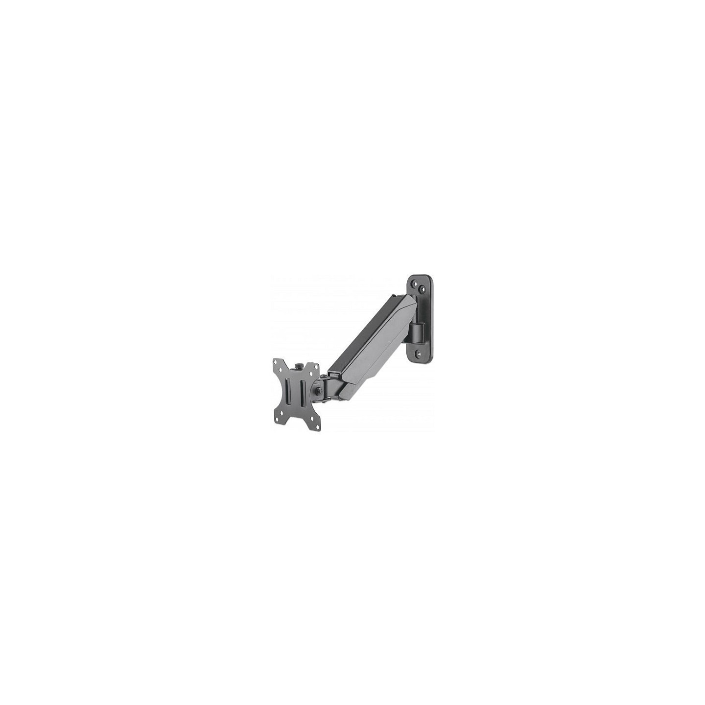 MANHATTAN Universal-Wandhalterung mit Gasdruckfeder am Halterungsarm fuer einen Monitor von 48.18-81.28cm 17Z-32Z und...