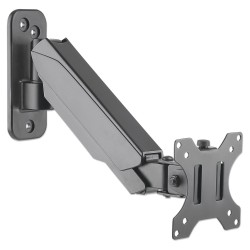 MANHATTAN Universal-Wandhalterung mit Gasdruckfeder am Halterungsarm fuer einen Monitor von 48.18-81.28cm 17Z-32Z und...