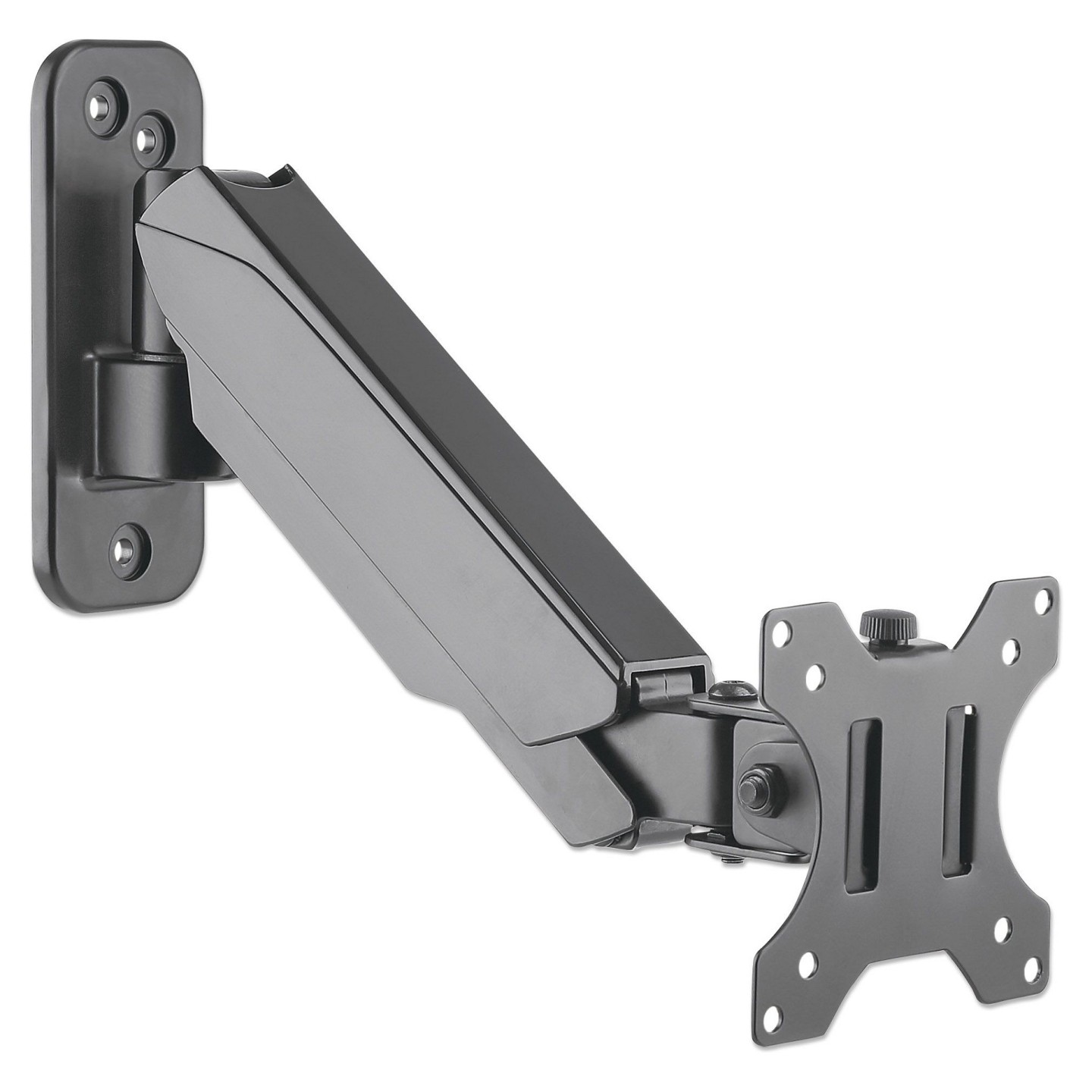 MANHATTAN Universal-Wandhalterung mit Gasdruckfeder am Halterungsarm fuer einen Monitor von 48.18-81.28cm 17Z-32Z und...
