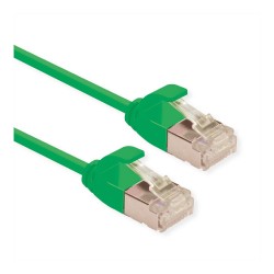 ROLINE GREEN U FTP Patchkabel Cat.6A (Class EA). LSOH. slim. grn. 1 m — Buy in Cyprus with Fast Delivery