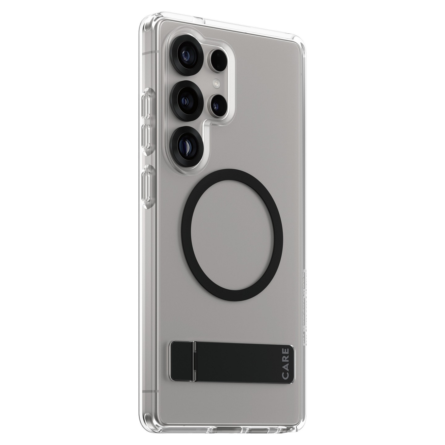 CARE Feature Case Clear w. Kickstand & QI Galaxy S25 Ultra — Buy in Cyprus with Fast Delivery