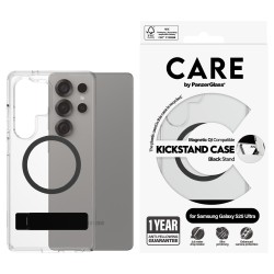 CARE Feature Case Clear w. Kickstand & QI Galaxy S25 Ultra — Buy in Cyprus with Fast Delivery