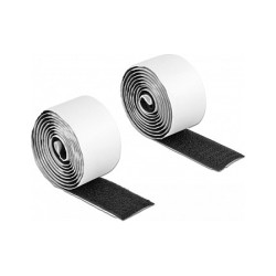 Klettband selbstklebend mit Haft- und Flauschband L 1 m x B 25 mm schwarz — Buy in Cyprus with Fast Delivery
