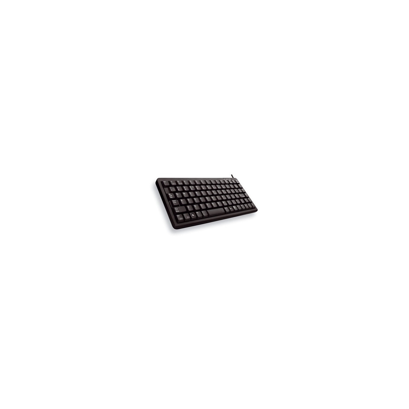 CHERRY G84-4100 ML-MS - Compact Wired USB German QWERTZ Keyboard, Black — Buy in Cyprus with Fast Delivery