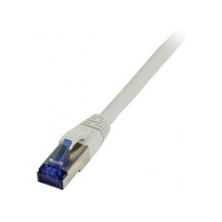 Synergy21 Patchkabel RJ45. CAT6A 500Mhz. 0.5m. grau. S-STP(S FTP). TPE LSZH(Superflex). AWG26.