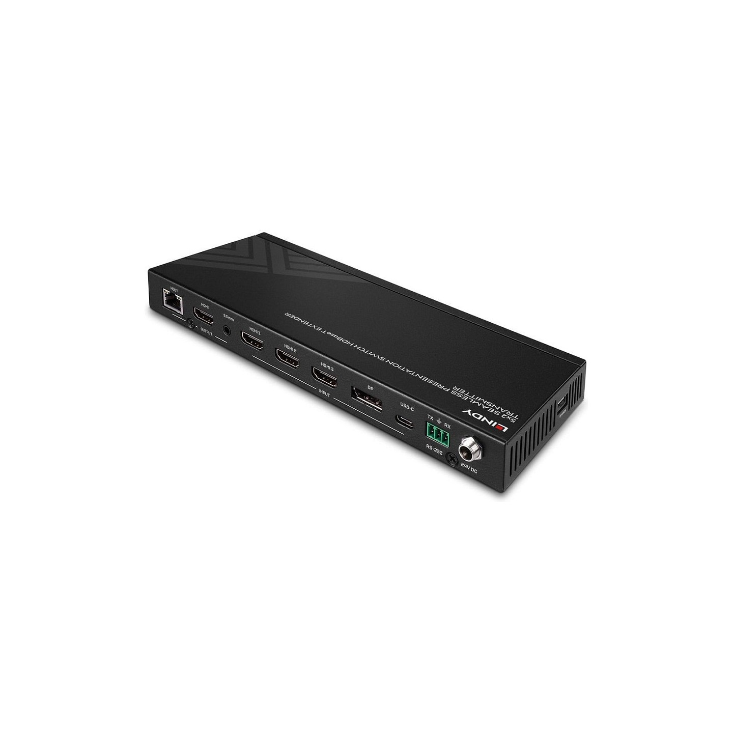 LINDY Extender Transmitter mit HDMI.DP.Typ-C Inputs HDBaseT — Buy in Cyprus with Fast Delivery