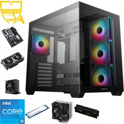 Custom Gaming PC - Intel i5-14400, RTX 5060 Ti 8GB, 32GB DDR5, 1TB NVMe — Buy in Cyprus with Fast Delivery