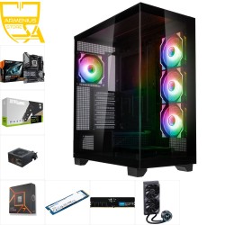 Custom Gaming PC - Ryzen 7 7800X3D, RTX 5070, 32GB DDR5, 1TB NVMe — Buy in Cyprus with Fast Delivery