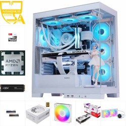 Custom Gaming PC - Ryzen 7 7700, Radeon RX 7700 XT, 32GB DDR5, 1TB NVMe — Buy in Cyprus with Fast Delivery
