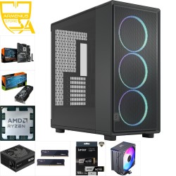 Custom Gaming PC | Ryzen 7 7700 + RTX 5070 | 32GB DDR5, 1TB NVMe — Armenius Store Cyprus