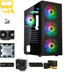 Custom Gaming PC - Ryzen 5 7600, RTX 5060 Ti 8GB, 32GB DDR5-5600, 1TB NVMe — Buy in Cyprus with Fast Delivery
