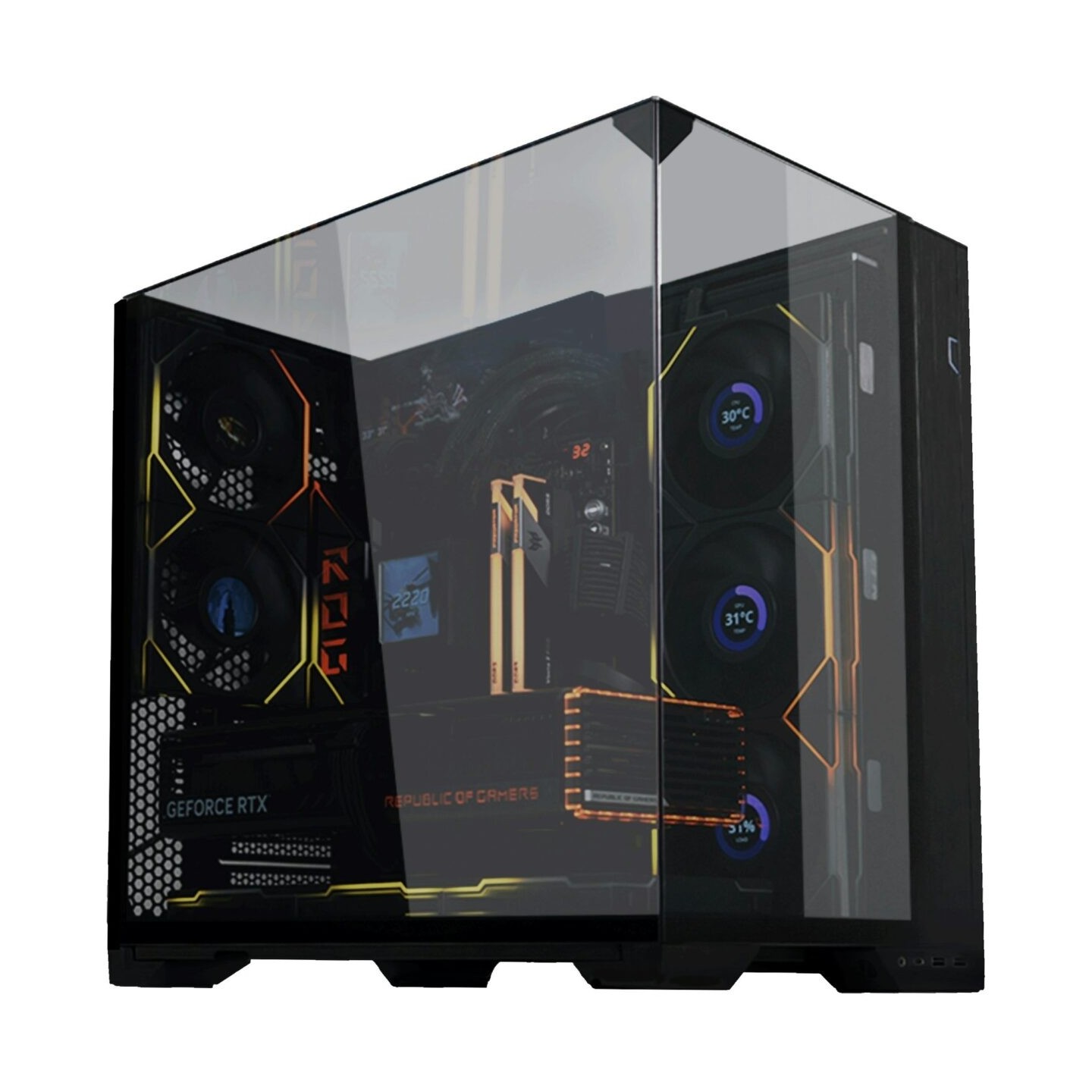 Custom Gaming PC - Intel Core i7-12700F, RTX 5060 Ti, 16GB DDR5, 1TB NVMe — Buy in Cyprus with Fast Delivery